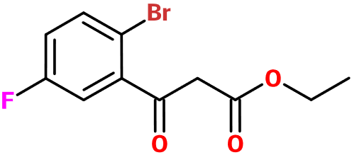 MC095810 Ethyl (2-bromo-5-fluorobenzoyl)acetate